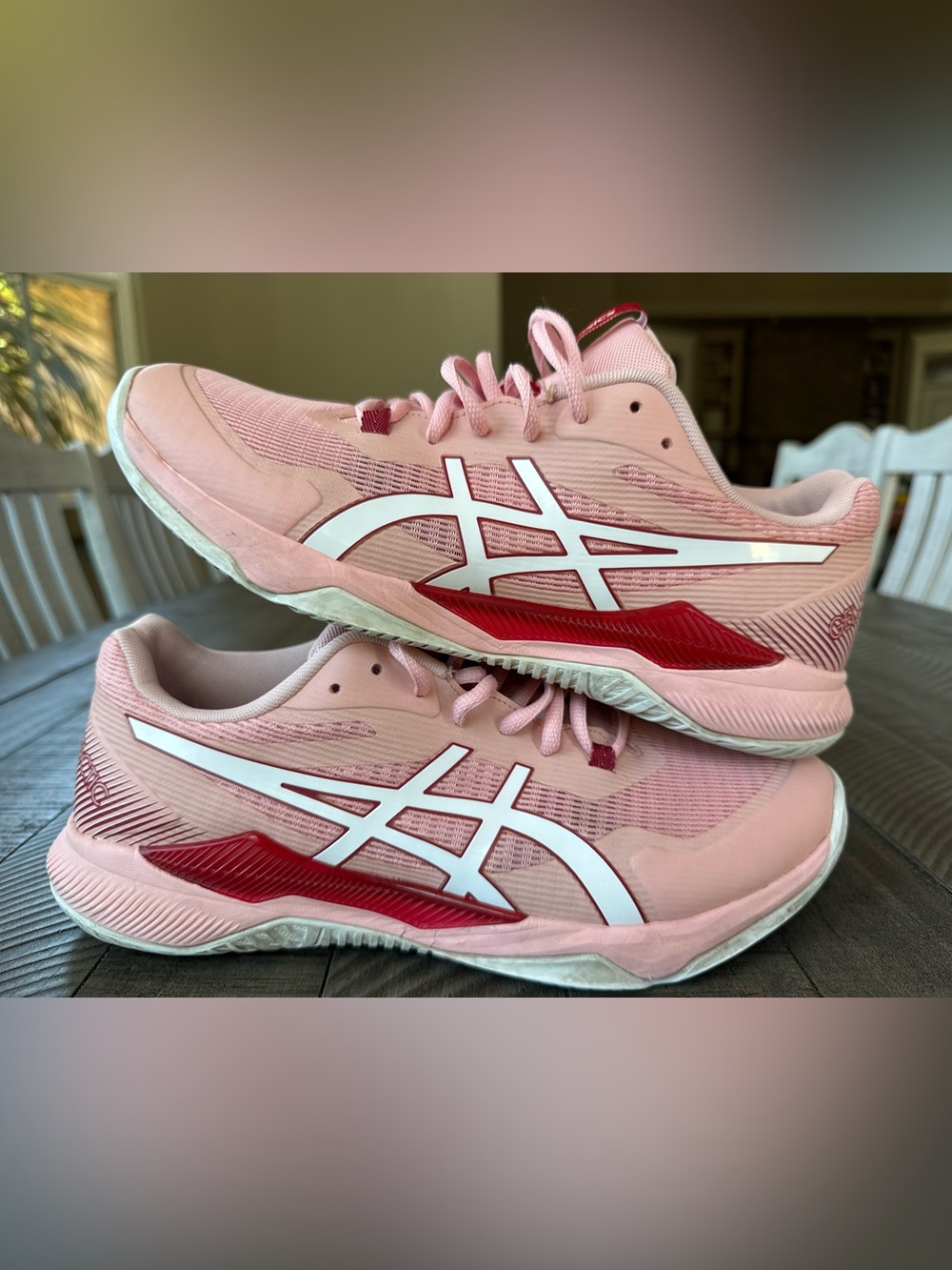 Asics Gel Tactic Frosted Rose
Volleyball Athletic Sneakers Women's Size 11